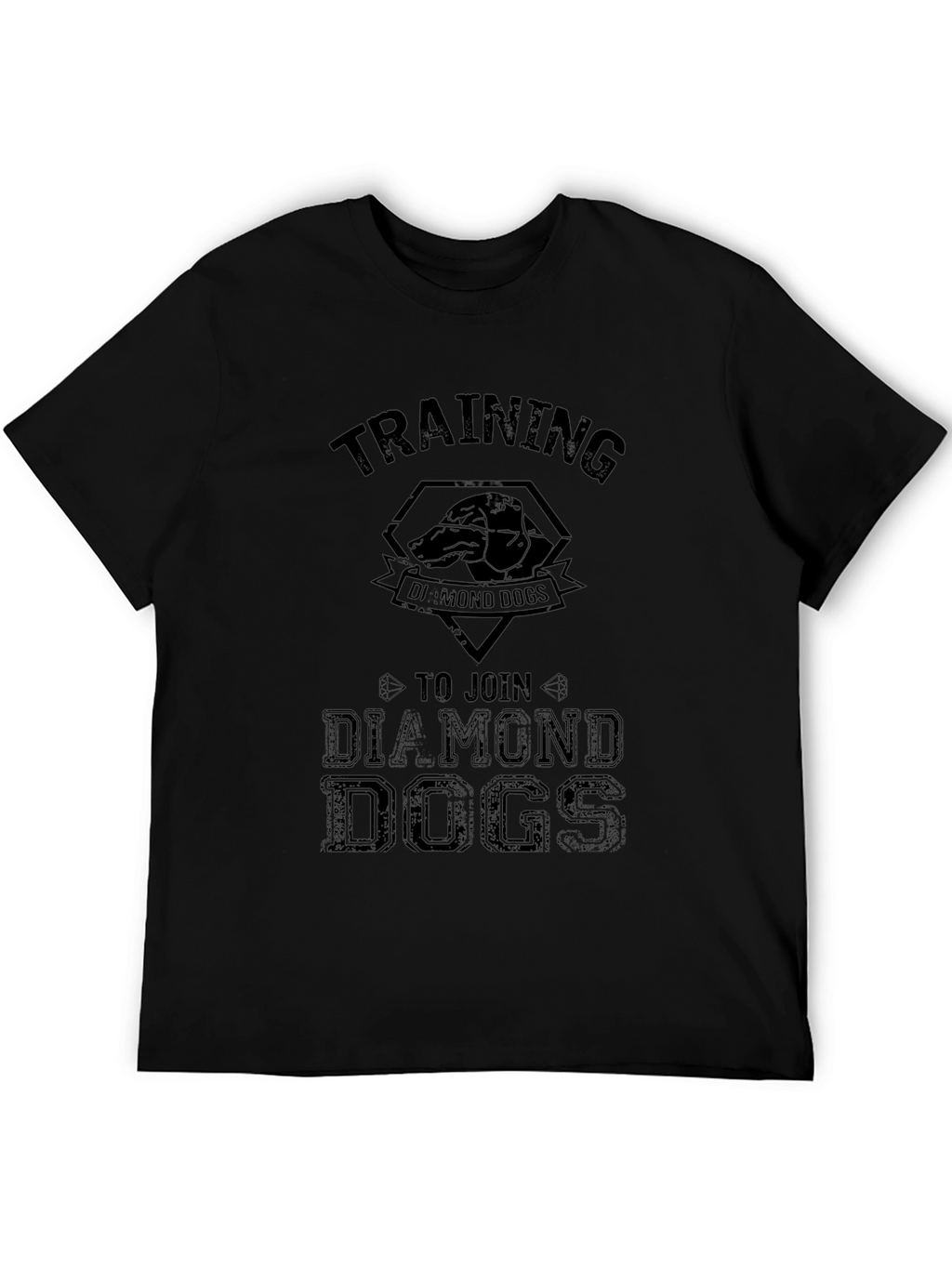 Diamond Dogs Training Black T-Shirt