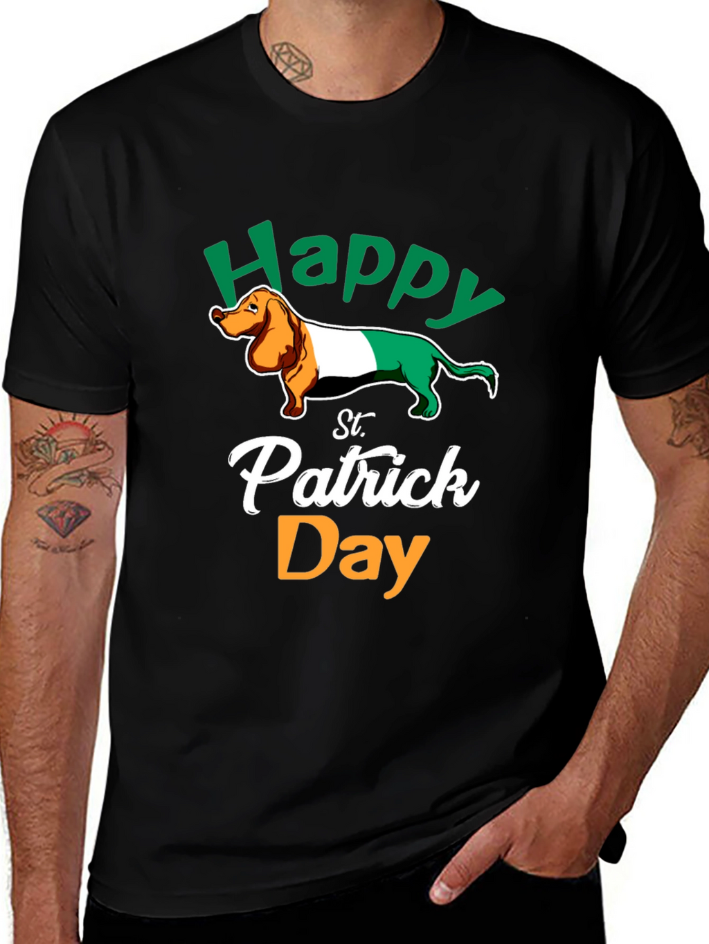 St. Patricks Day Dachshund T-Shirt