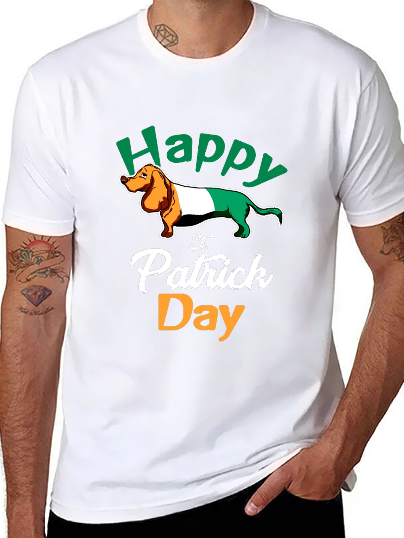 St. Patricks Day Dachshund T-Shirt