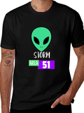 Storm Area 51 Alien Graphic T-Shirt