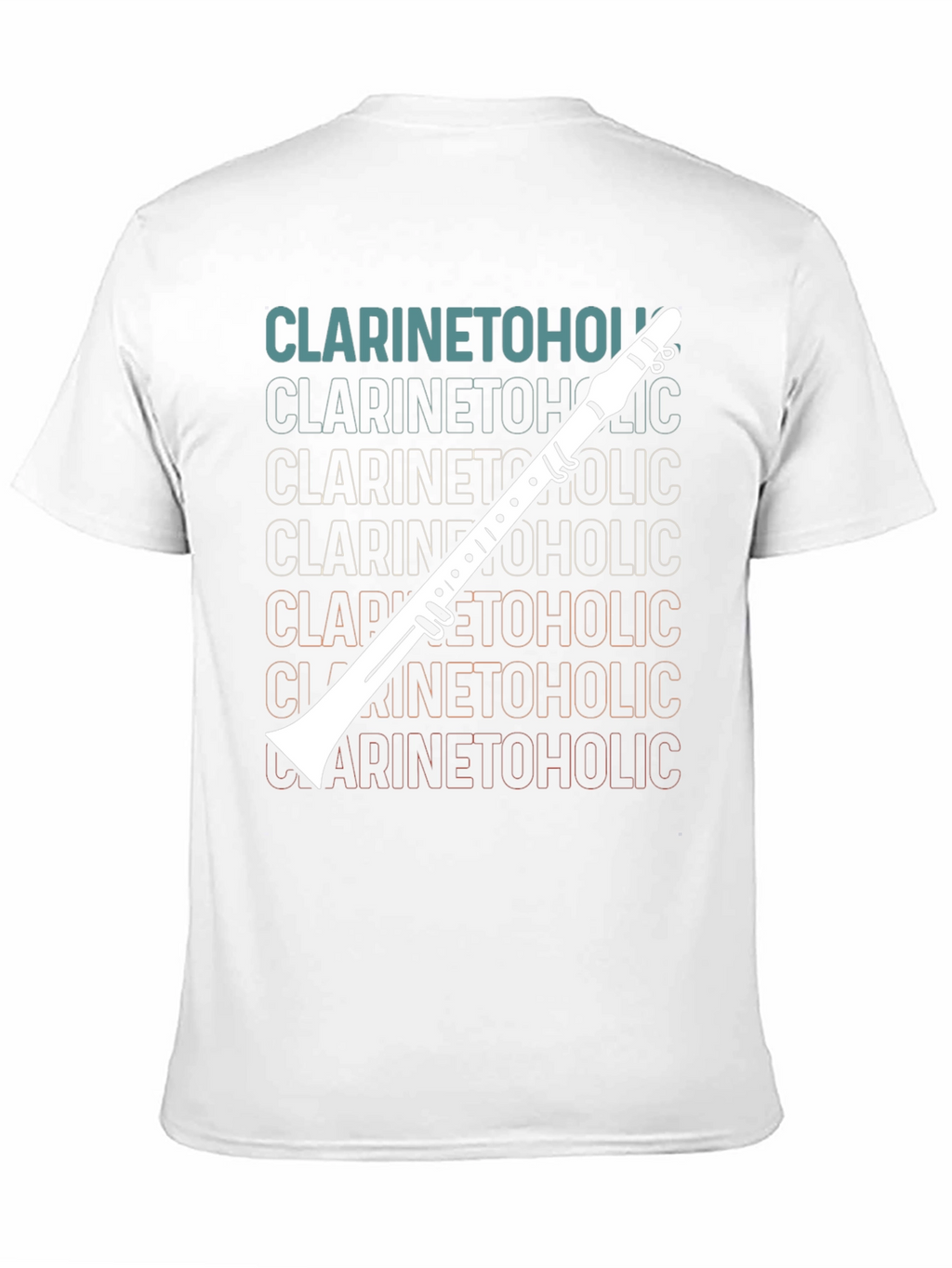 Clarineteholic T-Shirt - Music Lover Apparel