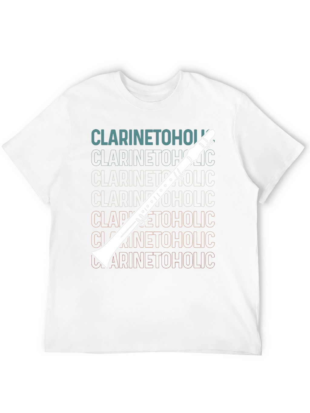 Clarineteholic T-Shirt - Music Lover Apparel