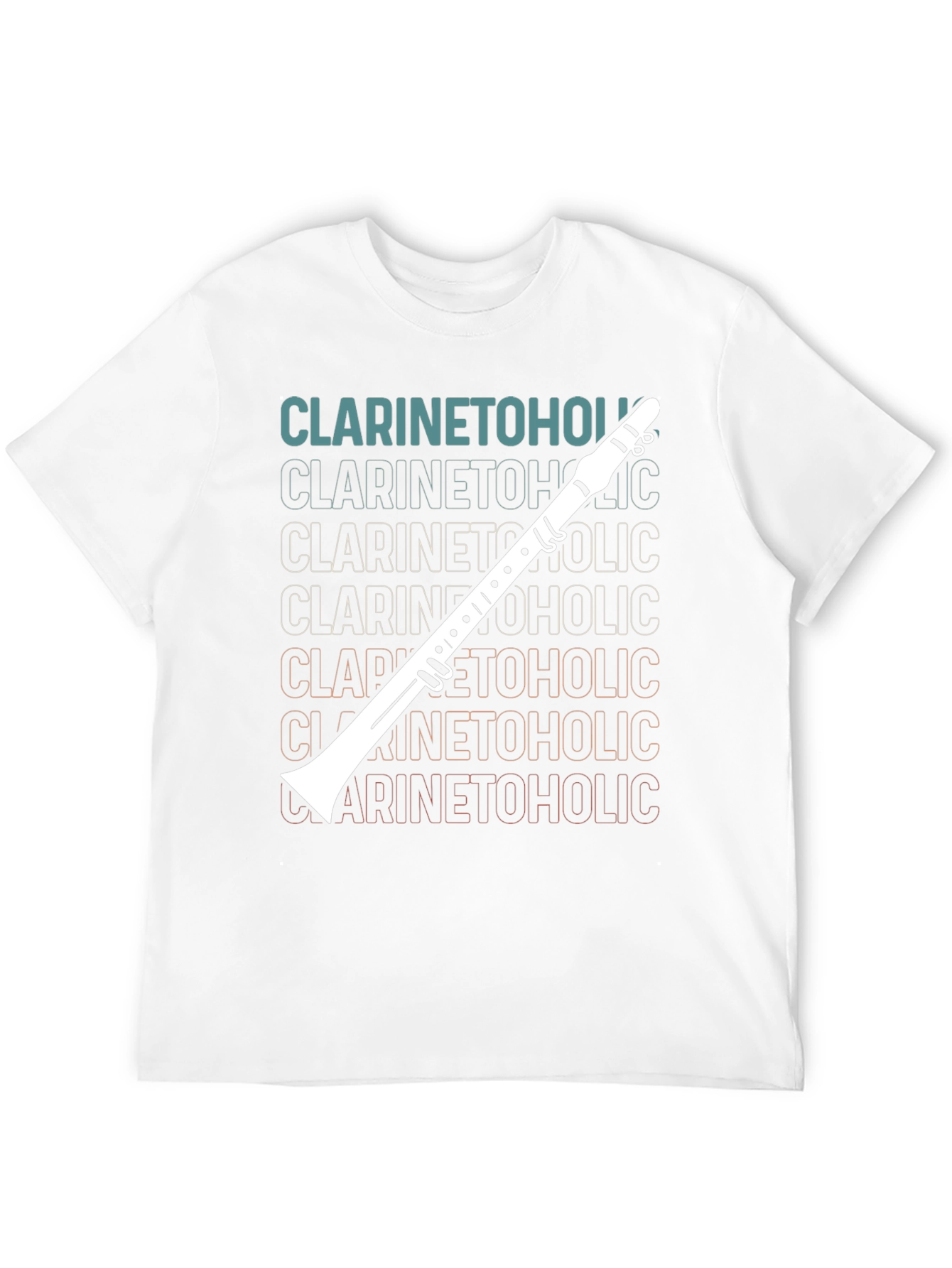 Clarineteholic T-Shirt - Music Lover Apparel