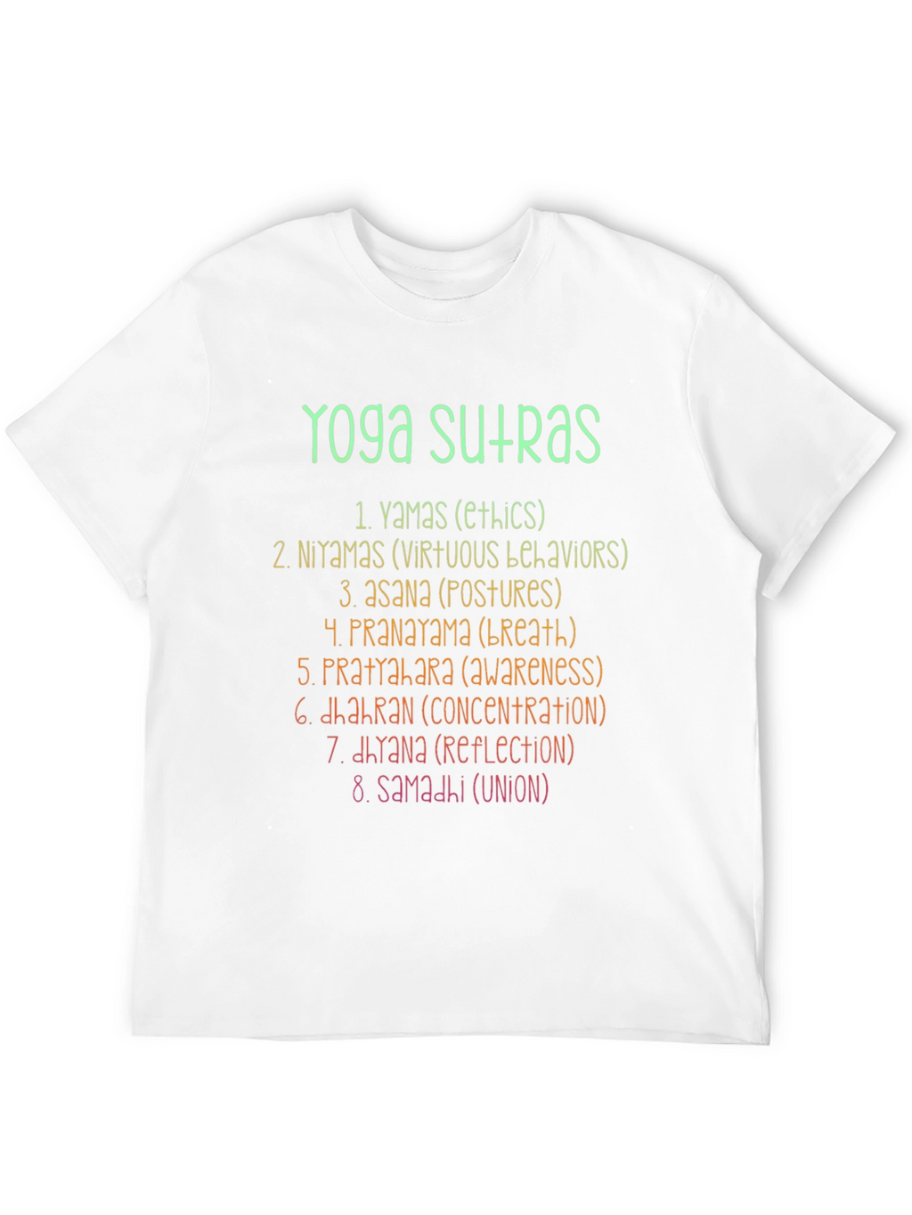 Yoga Sutras Graphic T-Shirt