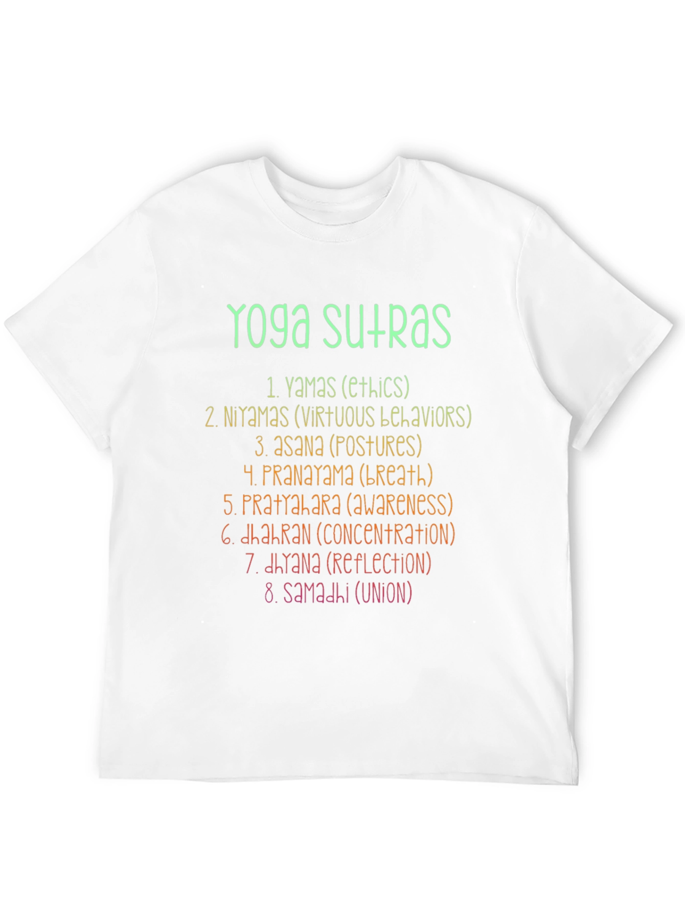 Yoga Sutras Graphic T-Shirt