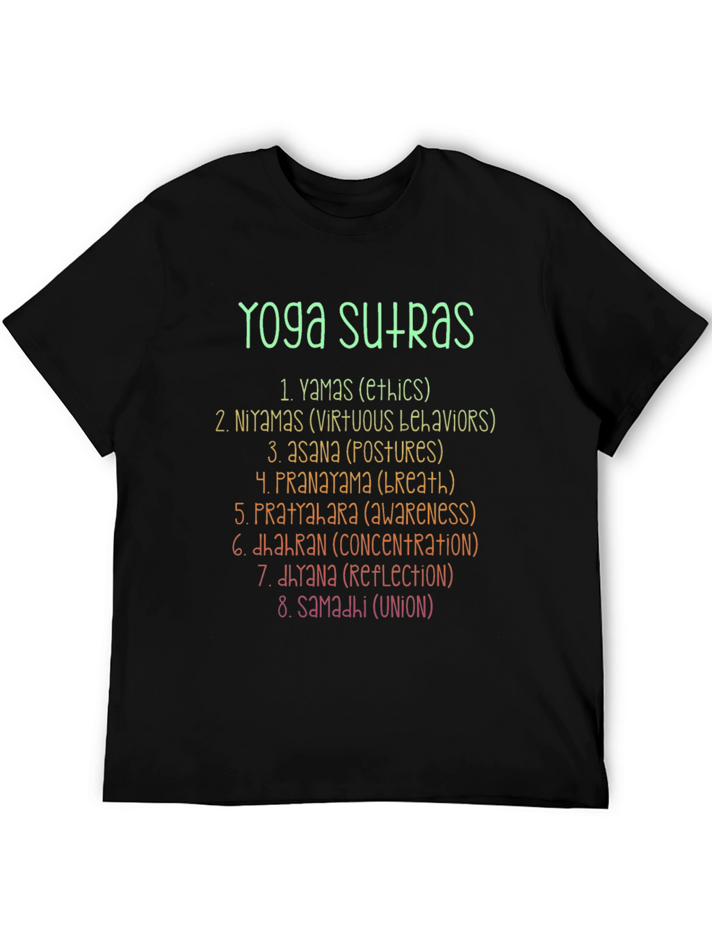 Yoga Sutras Graphic T-Shirt