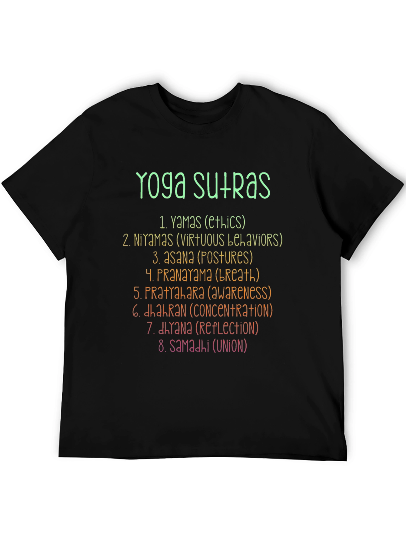 Yoga Sutras Graphic T-Shirt