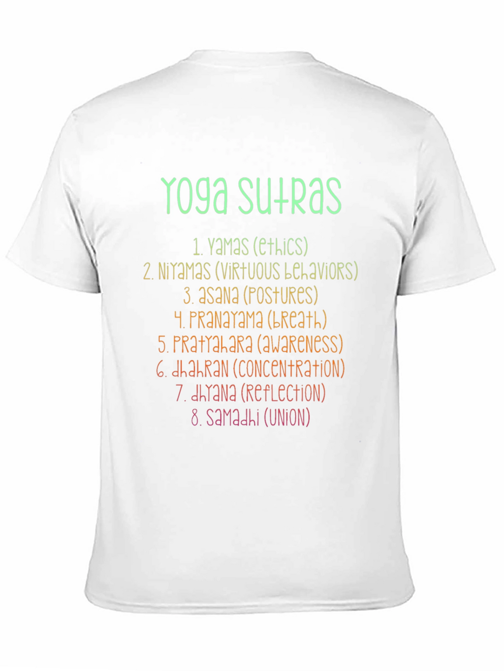 Yoga Sutras Graphic T-Shirt