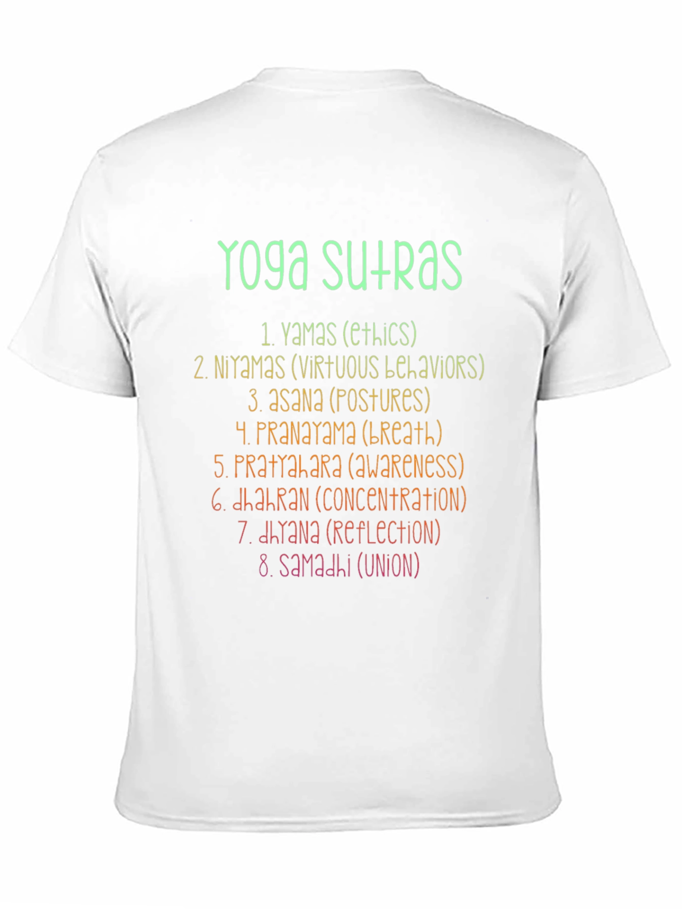 Yoga Sutras Graphic T-Shirt