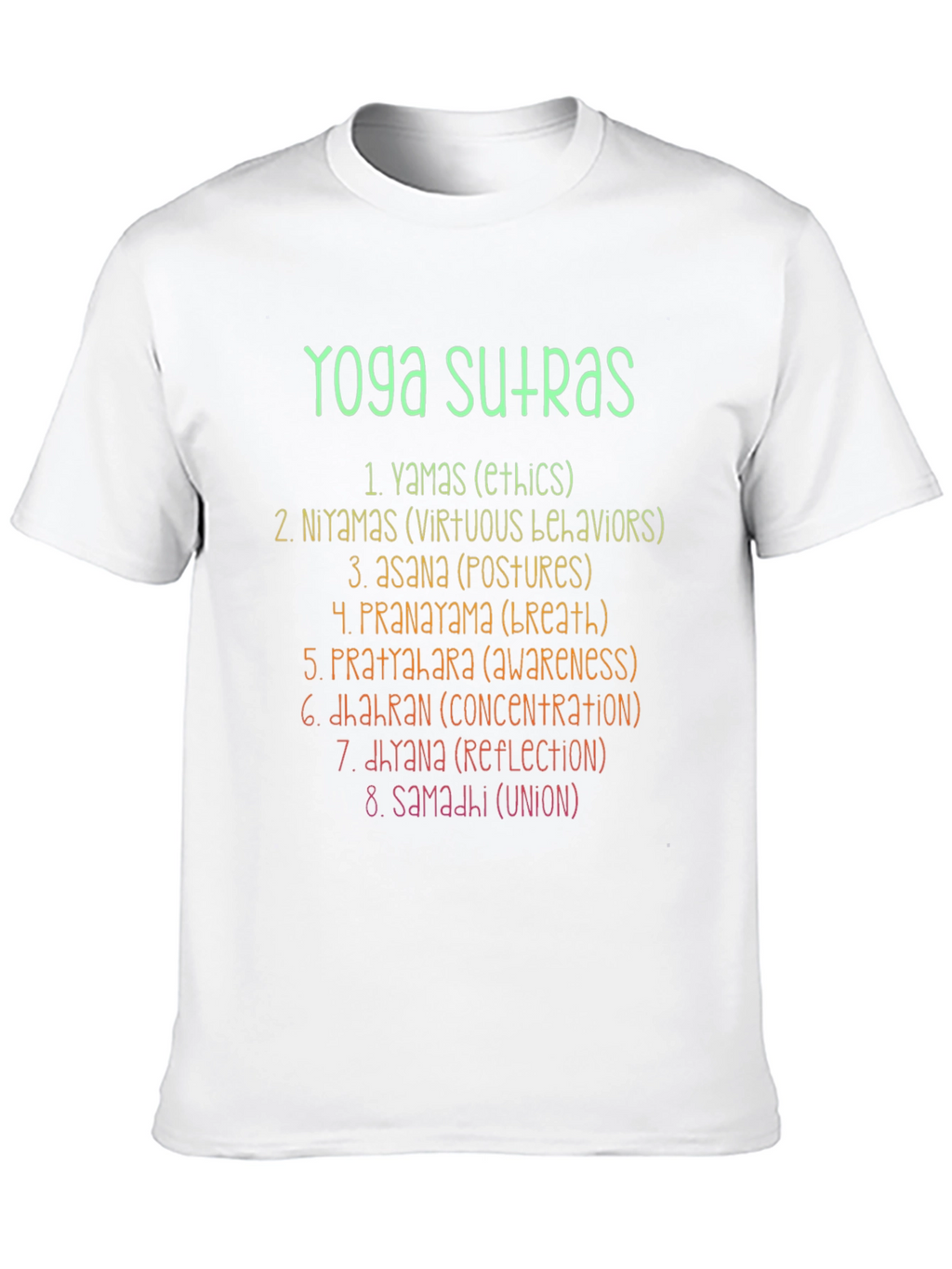 Yoga Sutras Graphic T-Shirt