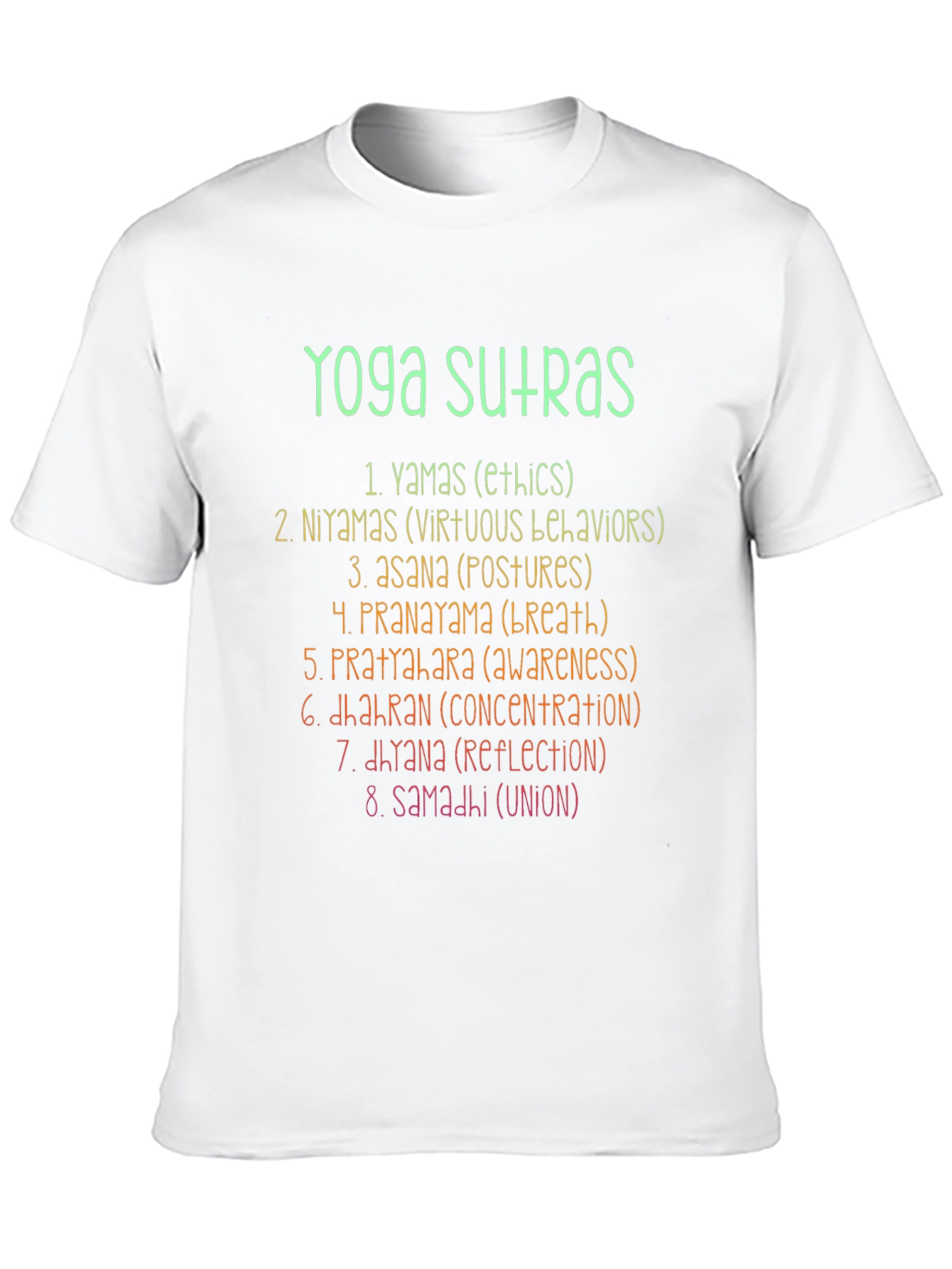 Yoga Sutras Graphic T-Shirt