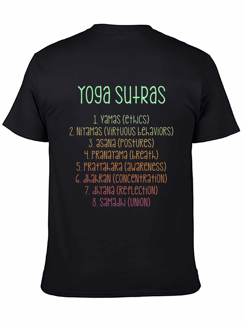 Yoga Sutras Graphic T-Shirt