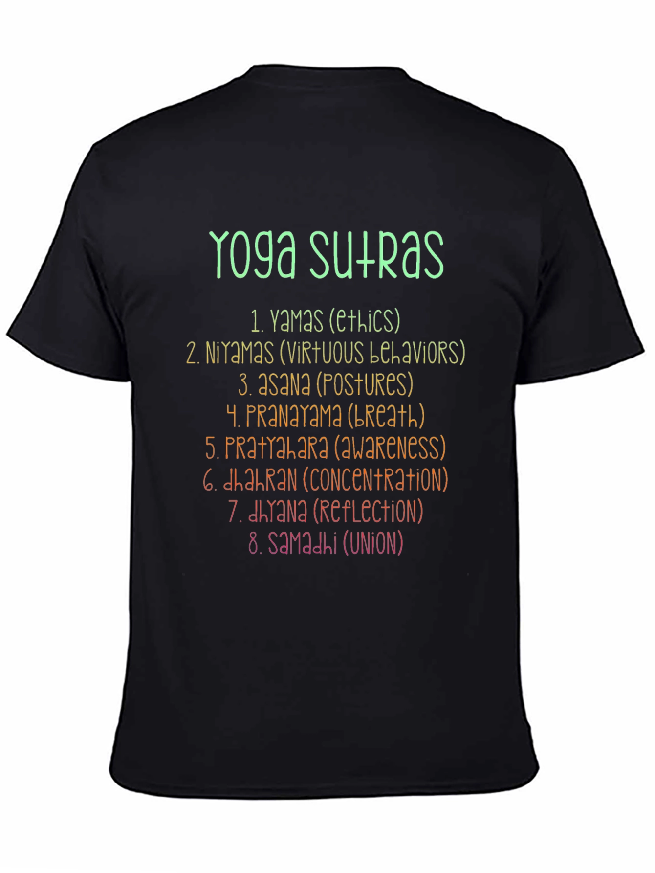 Yoga Sutras Graphic T-Shirt