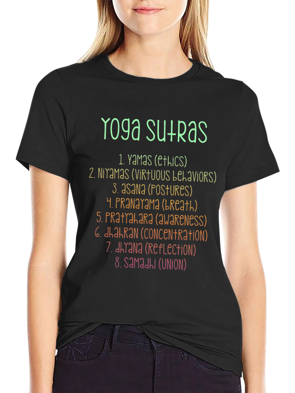 Yoga Sutras Graphic T-Shirt