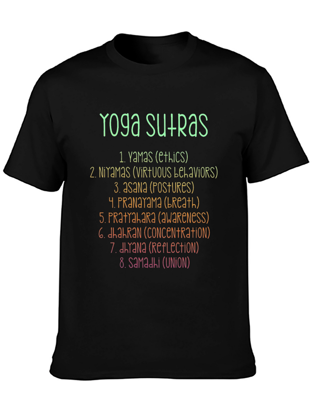 Yoga Sutras Graphic T-Shirt