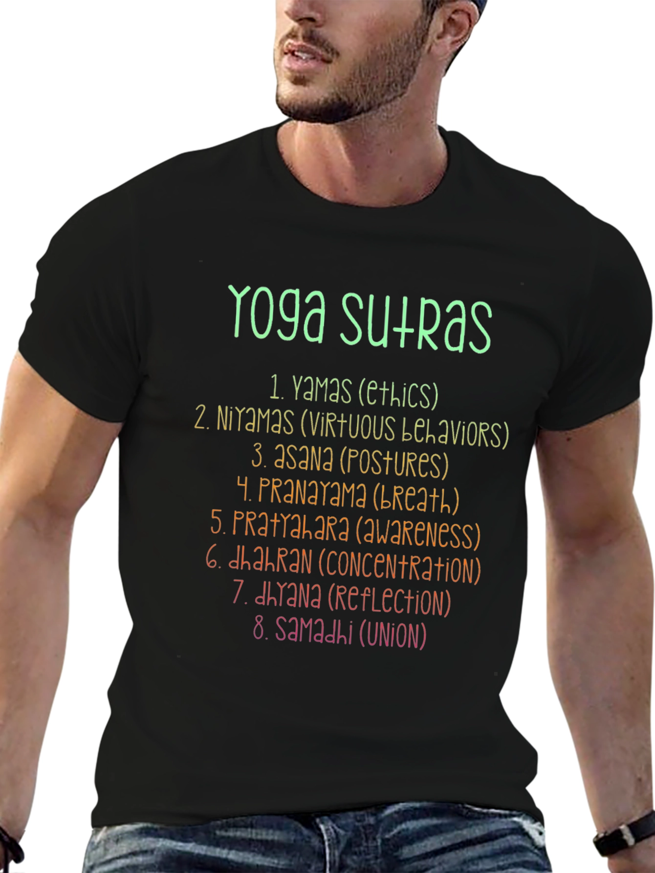 Yoga Sutras Graphic T-Shirt
