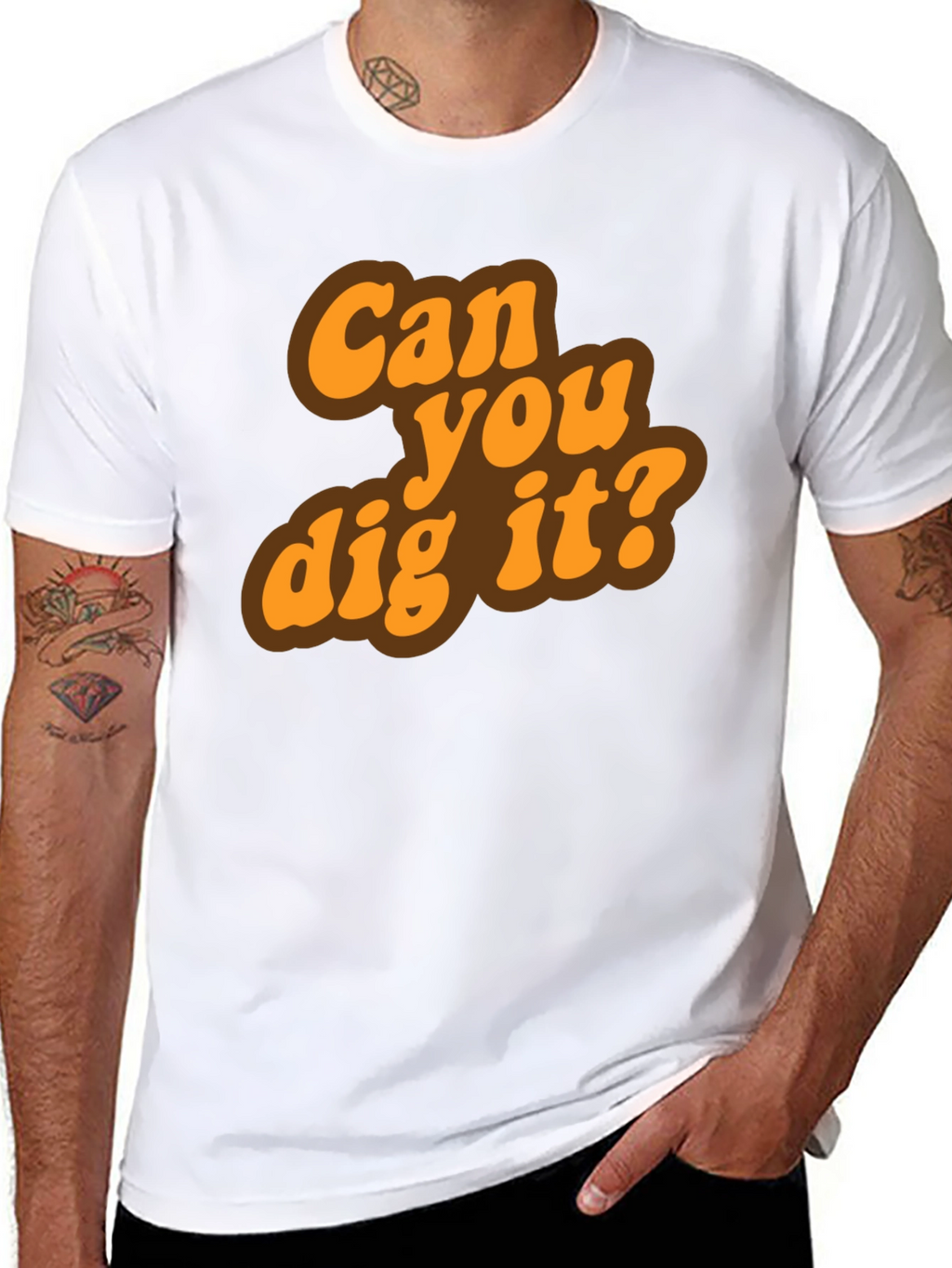 Retro Can You Dig It? Graphic T-Shirt