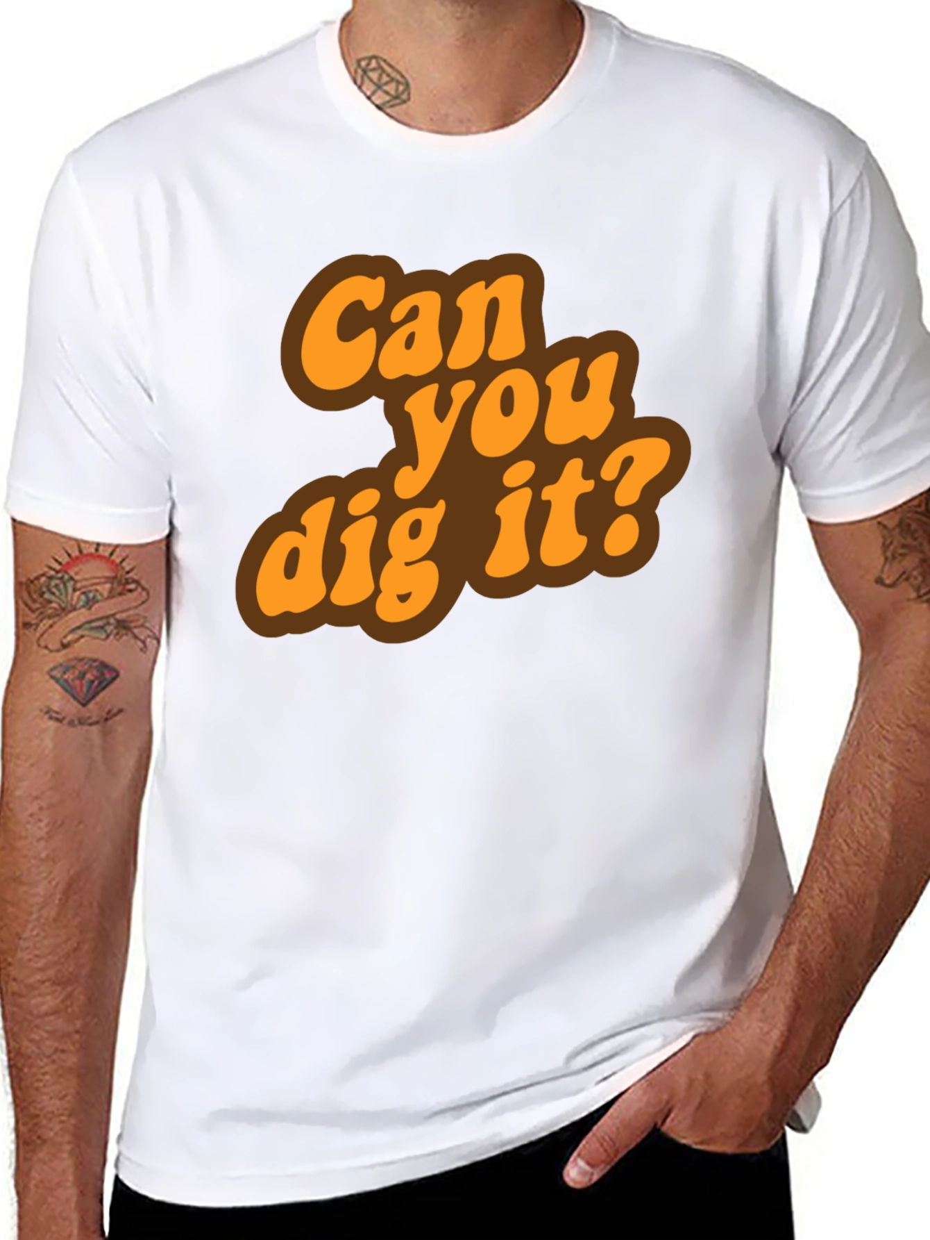 Retro Can You Dig It? Graphic T-Shirt