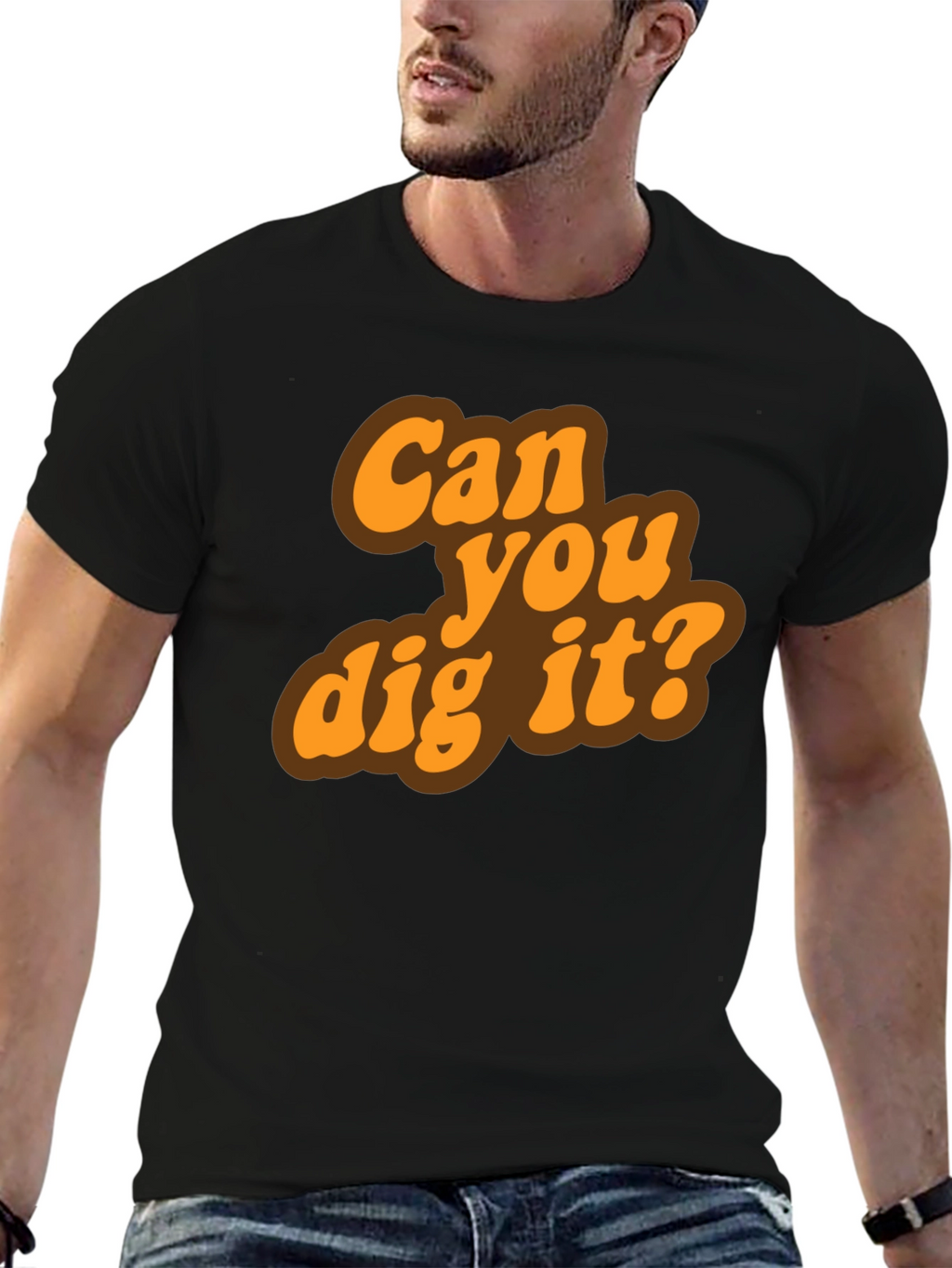 Retro Can You Dig It? Graphic T-Shirt