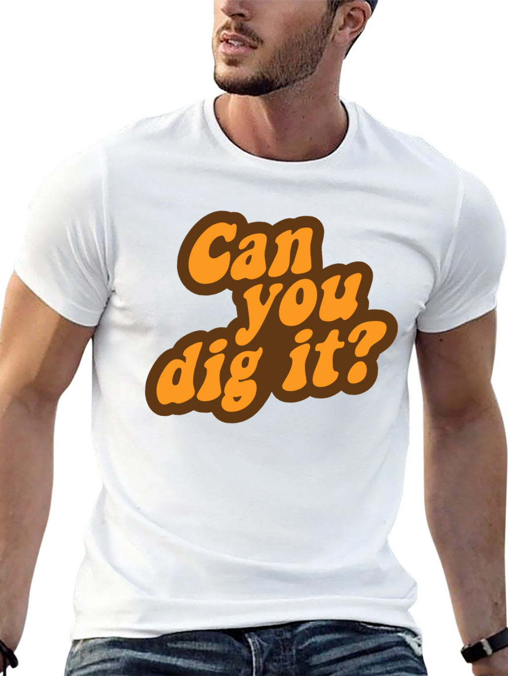 Retro Can You Dig It? Graphic T-Shirt
