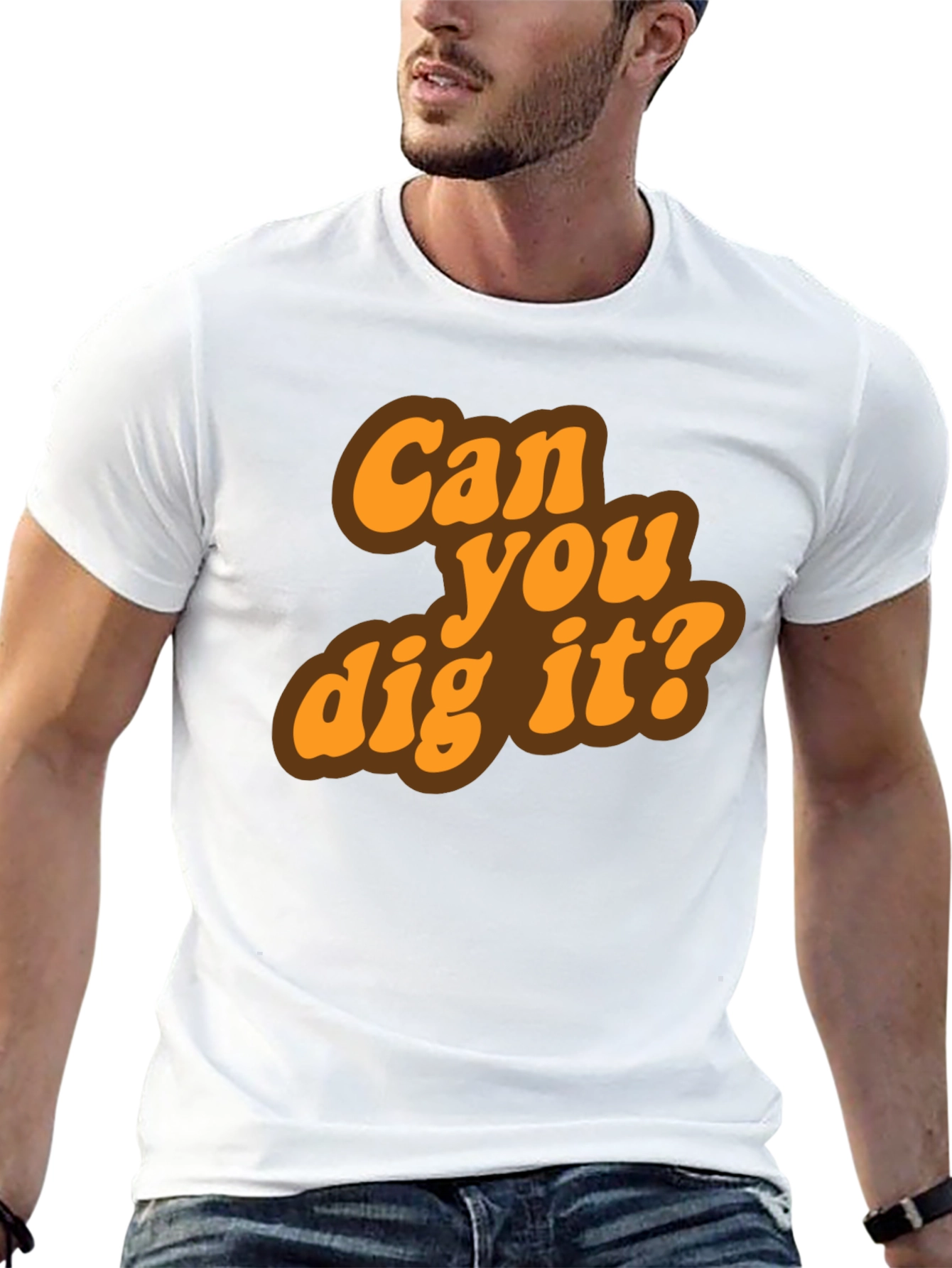 Retro Can You Dig It? Graphic T-Shirt
