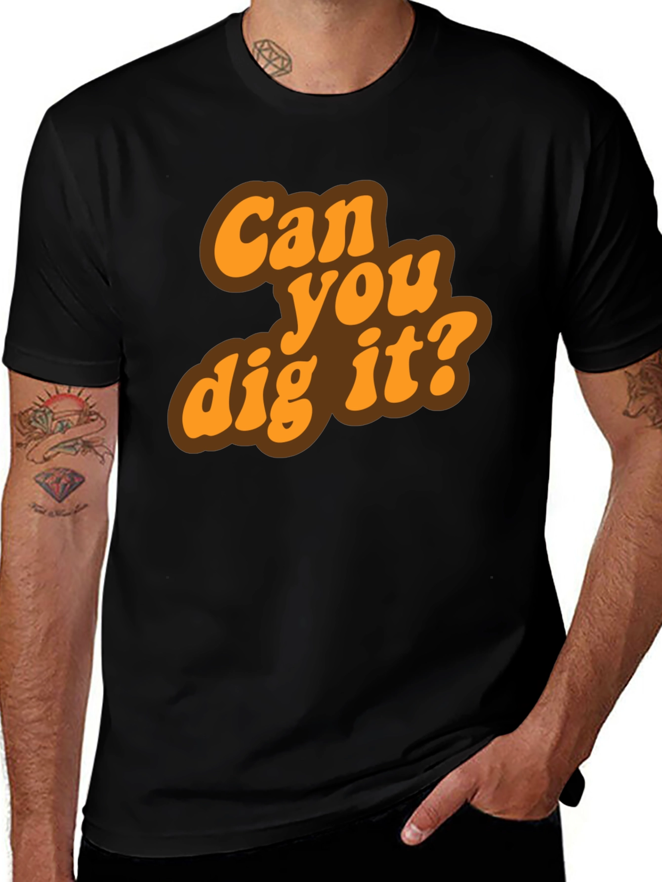 Retro Can You Dig It? Graphic T-Shirt