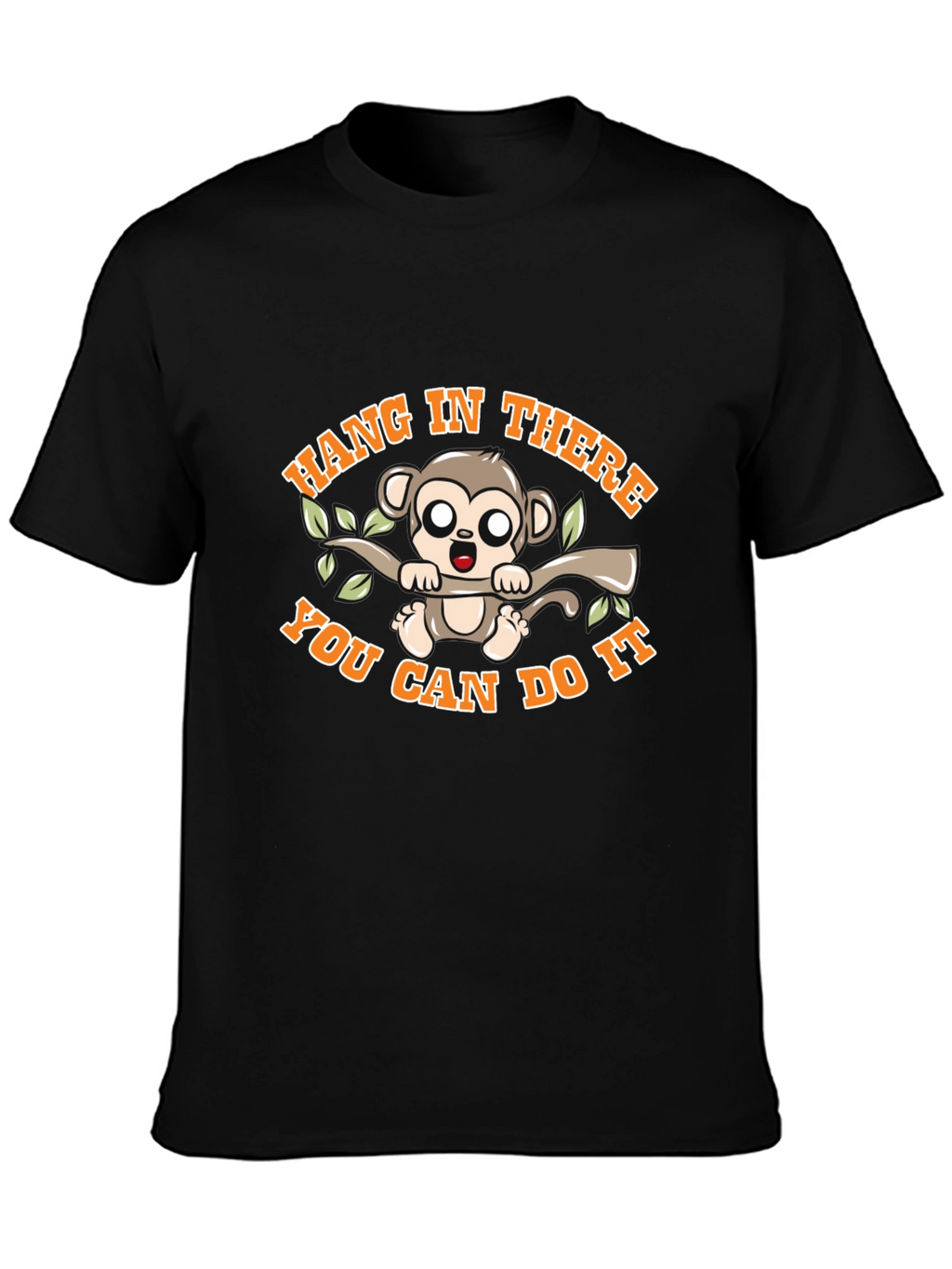 Hang In There Monkey Graphic Tee