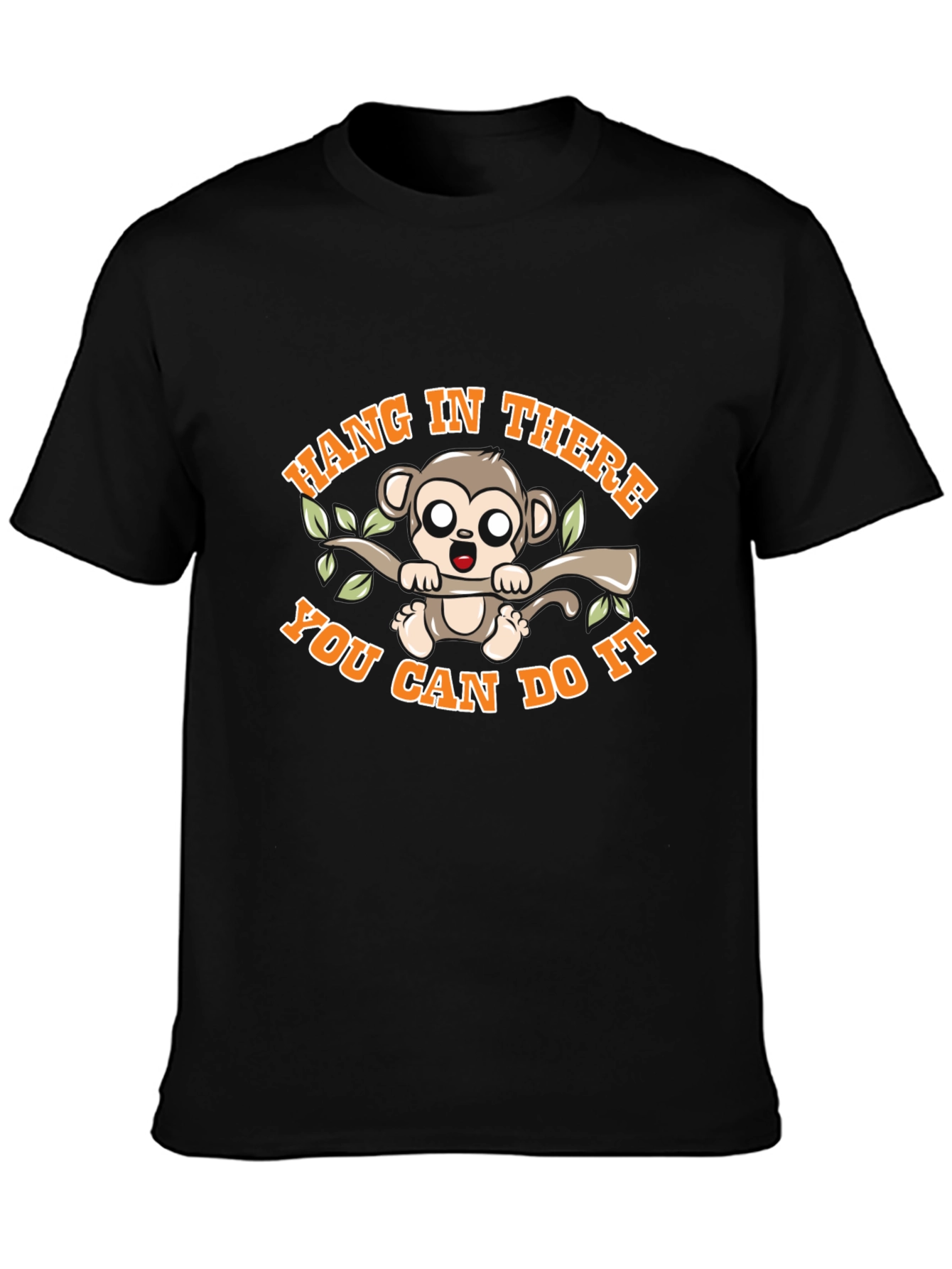 Hang In There Monkey Graphic Tee