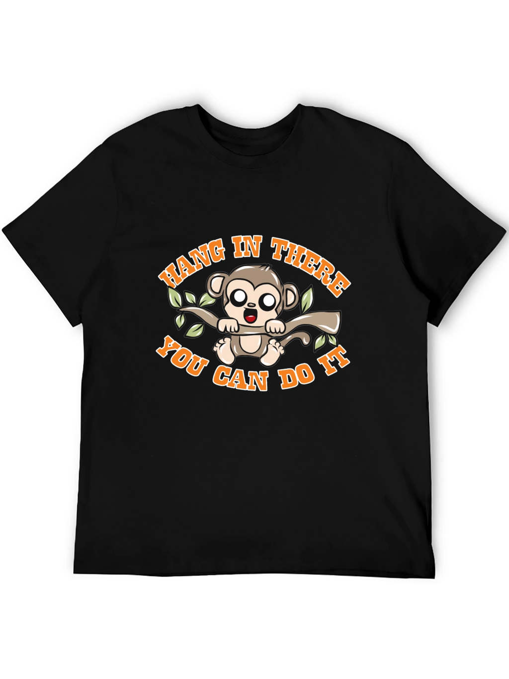 Hang In There Monkey Graphic Tee