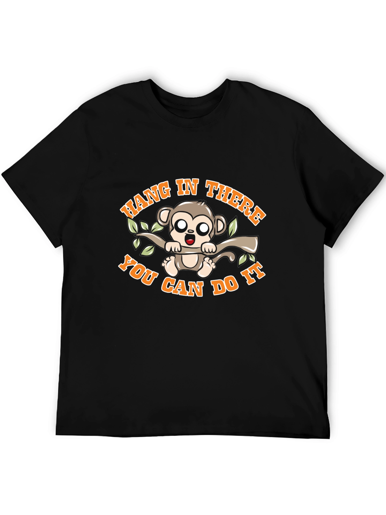 Hang In There Monkey Graphic Tee