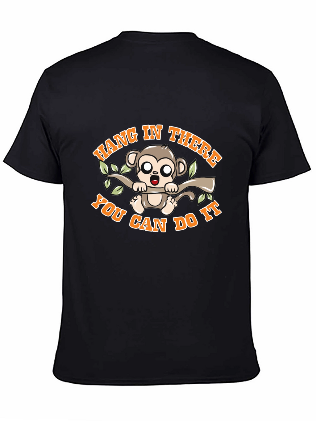Hang In There Monkey Graphic Tee