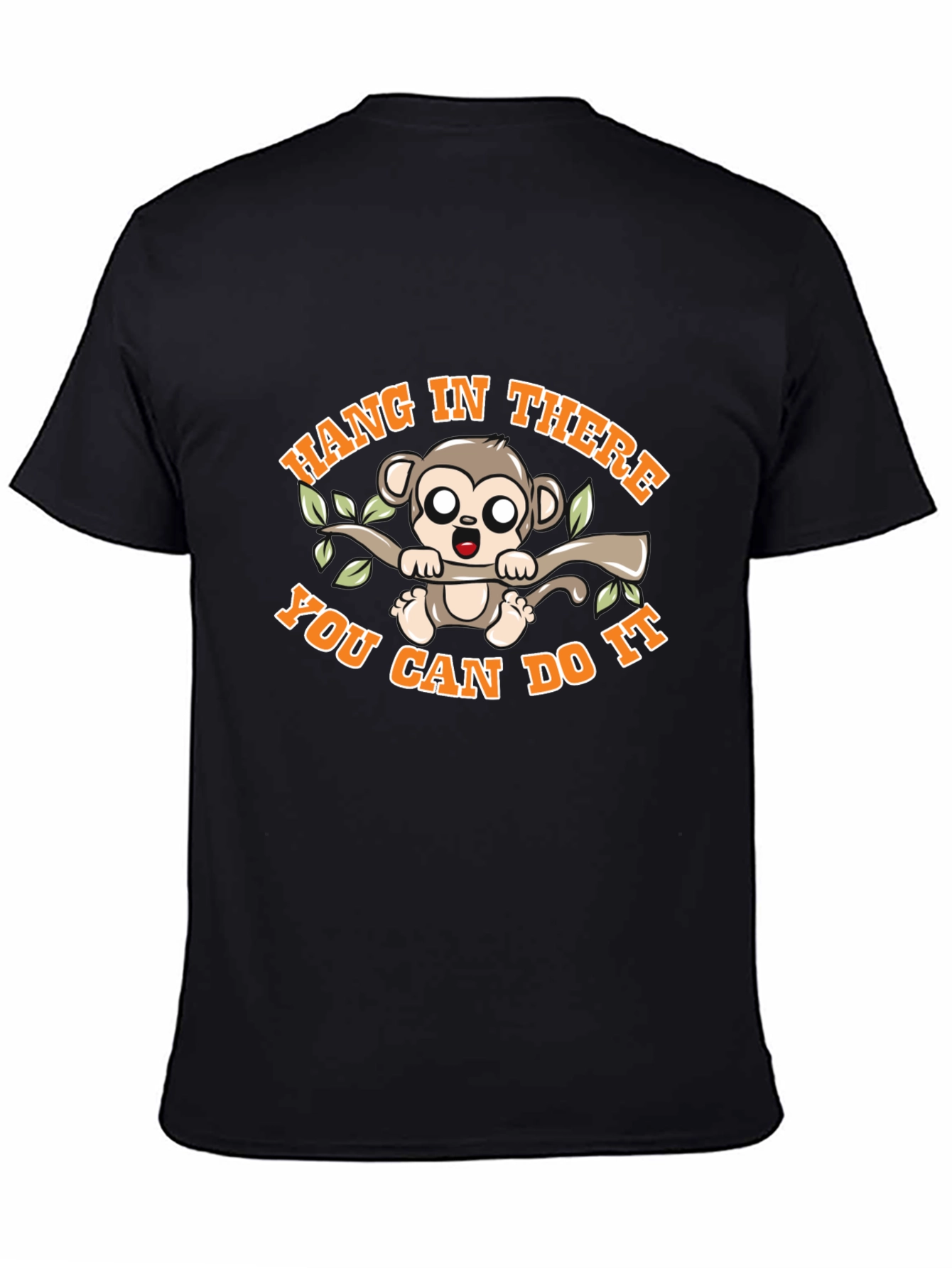 Hang In There Monkey Graphic Tee
