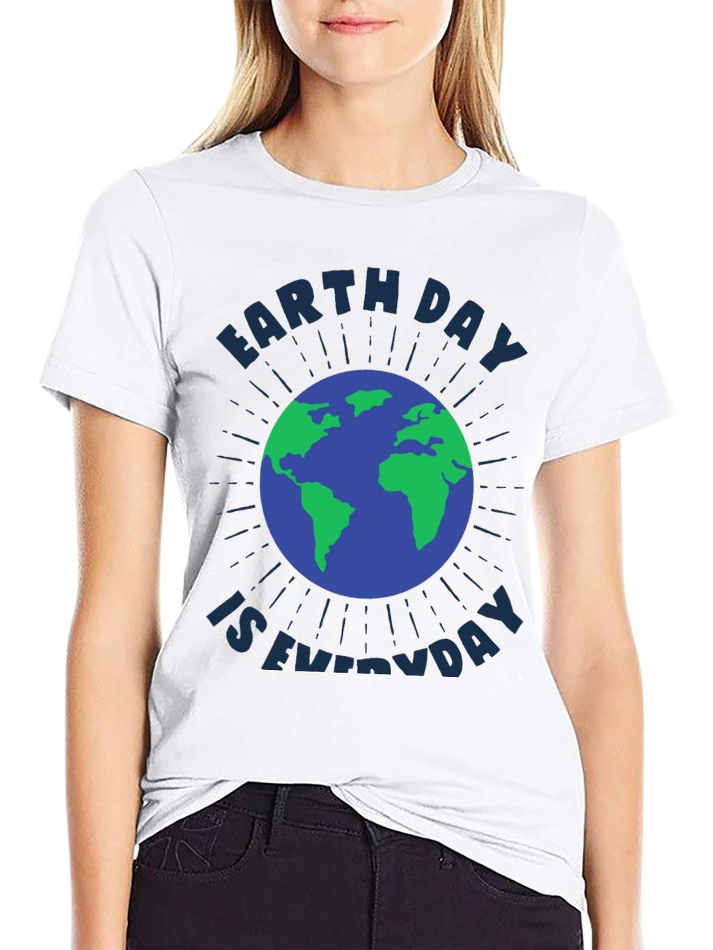 Earth Day is Everyday Graphic Tee - Eco-Friendly Fashion