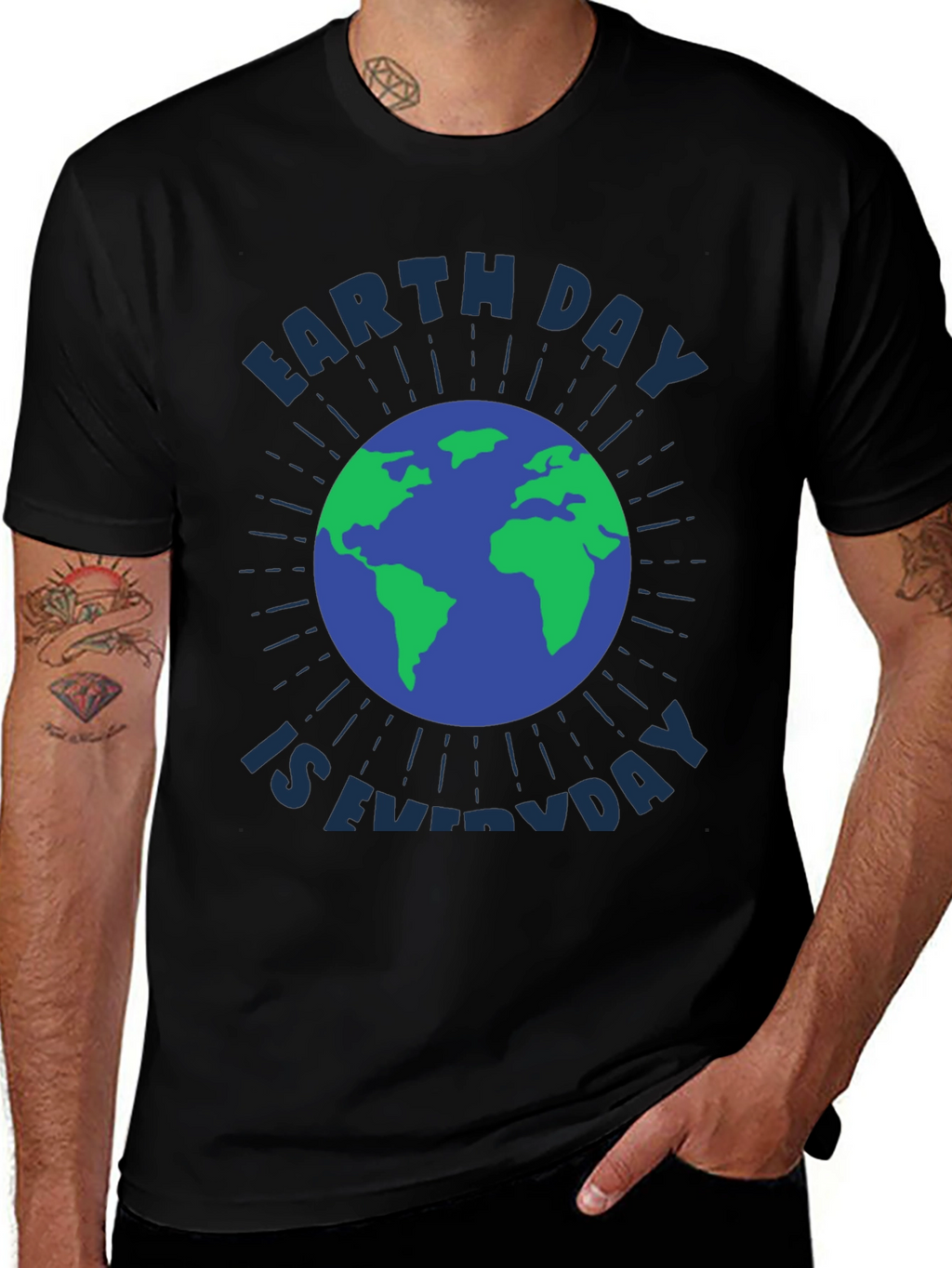 Earth Day is Everyday Graphic Tee - Eco-Friendly Fashion