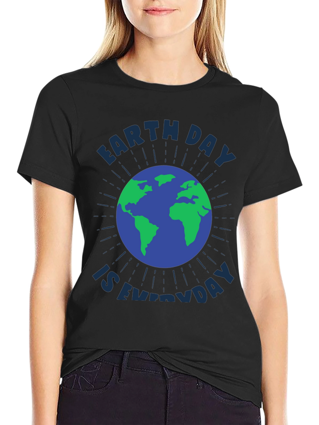 Earth Day is Everyday Graphic Tee - Eco-Friendly Fashion