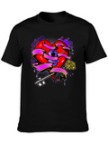 Heart Key Tattoo Graphic Tee
