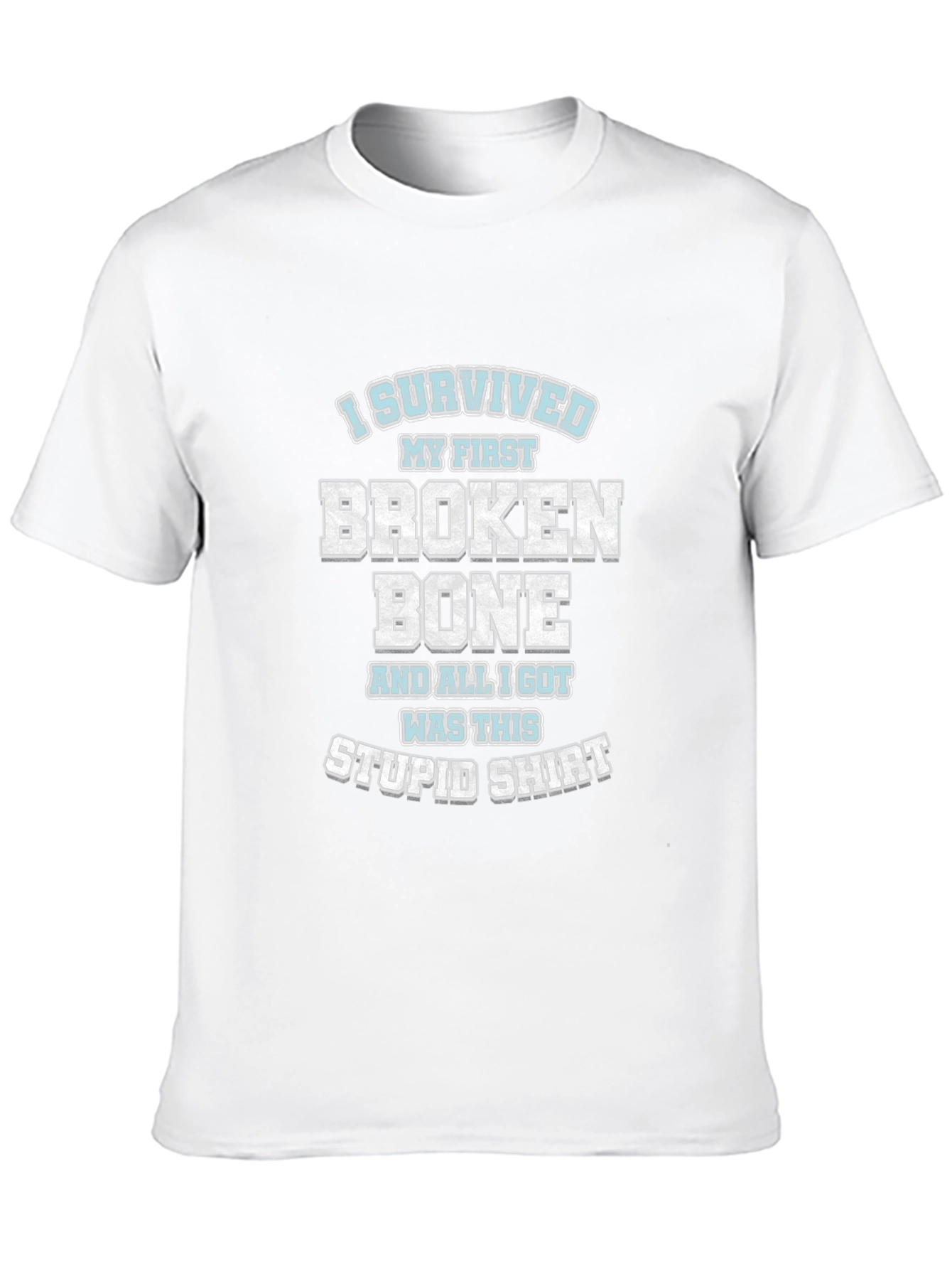 Funny Broken Bone Survivor T-Shirt