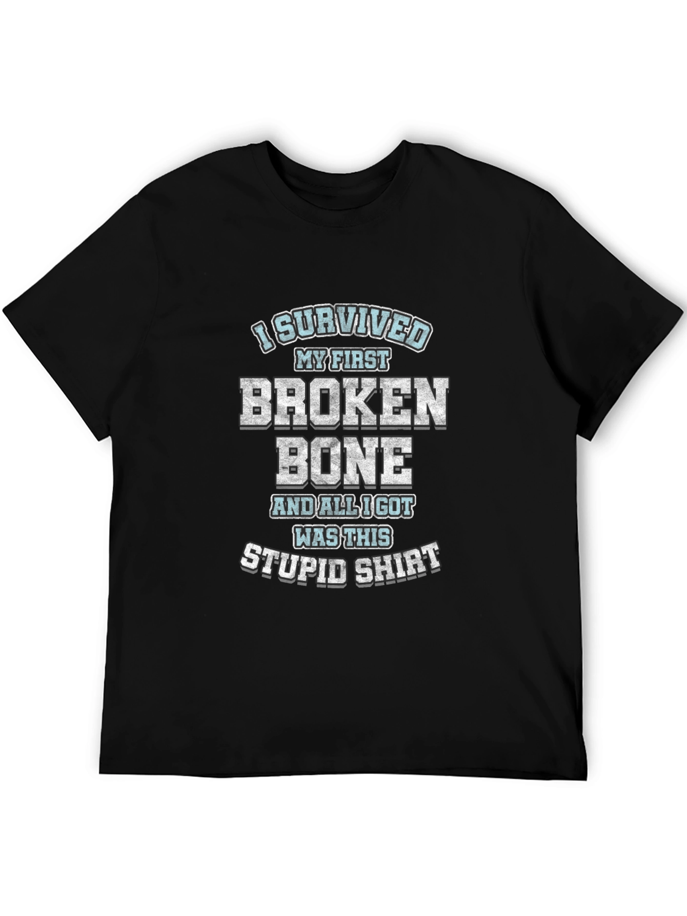 Funny Broken Bone Survivor T-Shirt