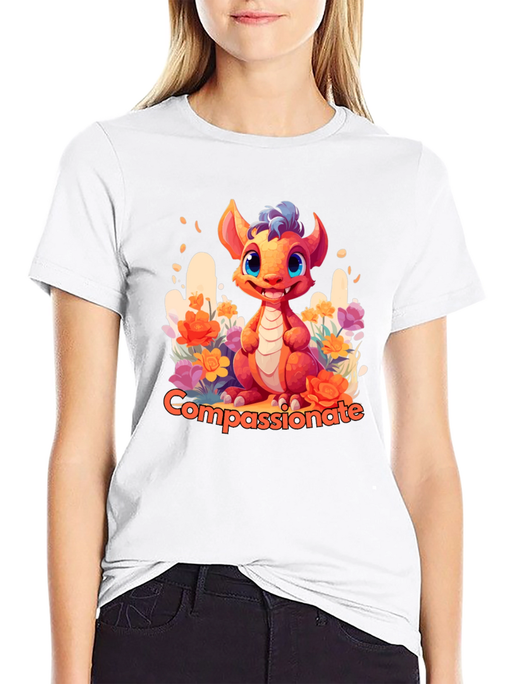 Compassionate Dragon Graphic Tee