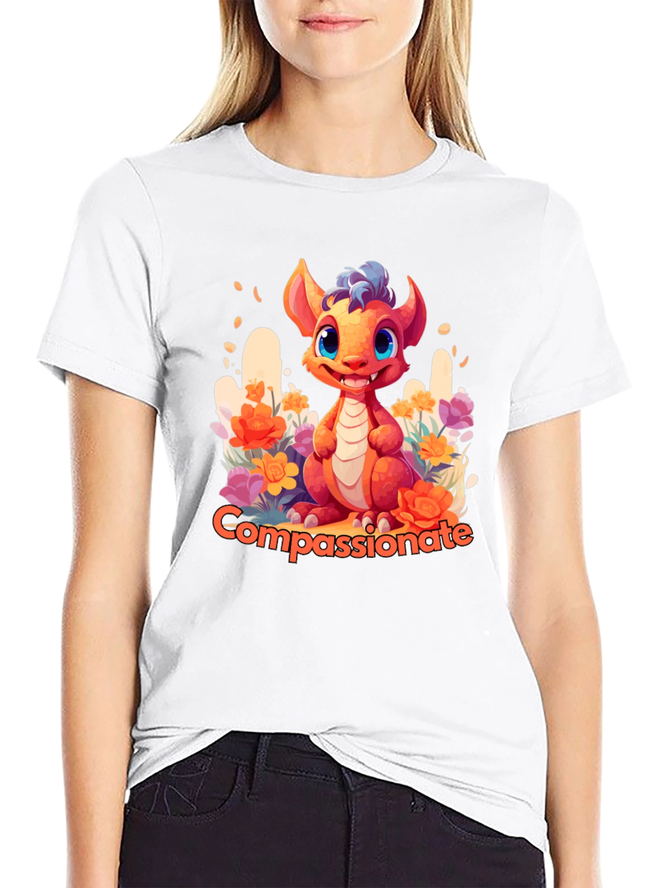 Compassionate Dragon Graphic Tee