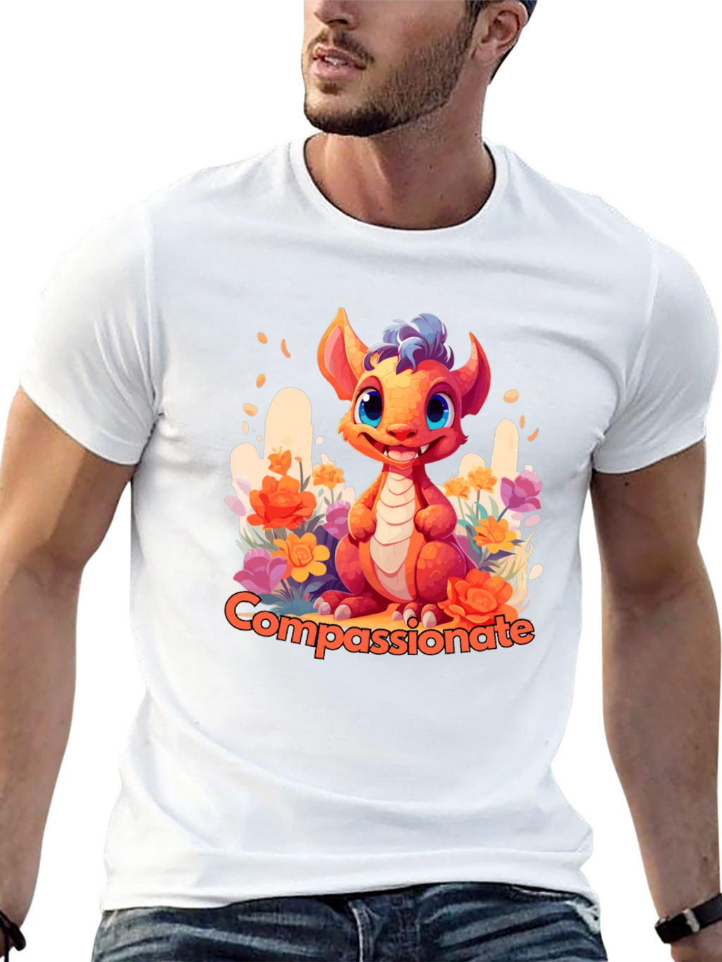 Compassionate Dragon Graphic Tee