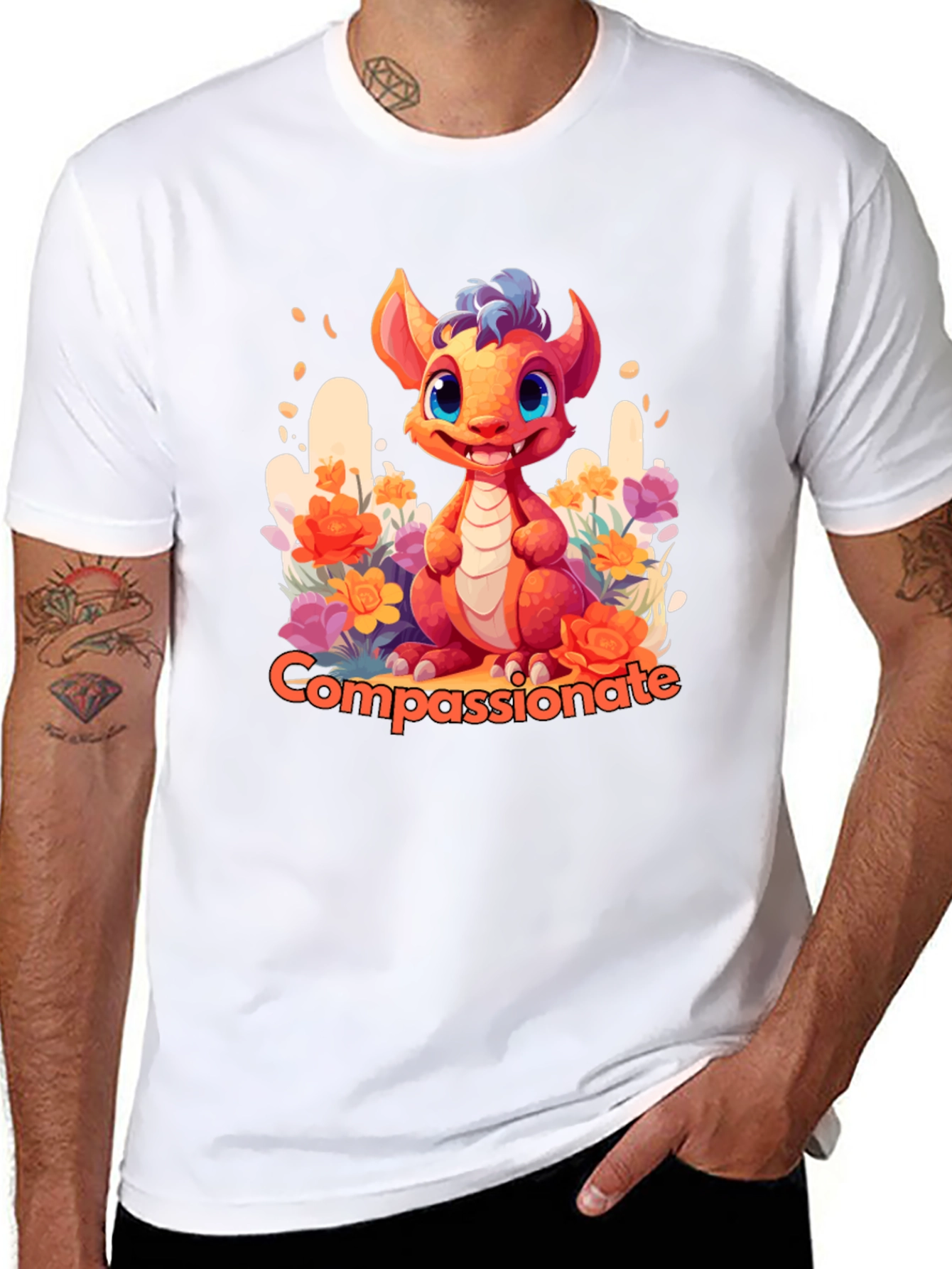 Compassionate Dragon Graphic Tee