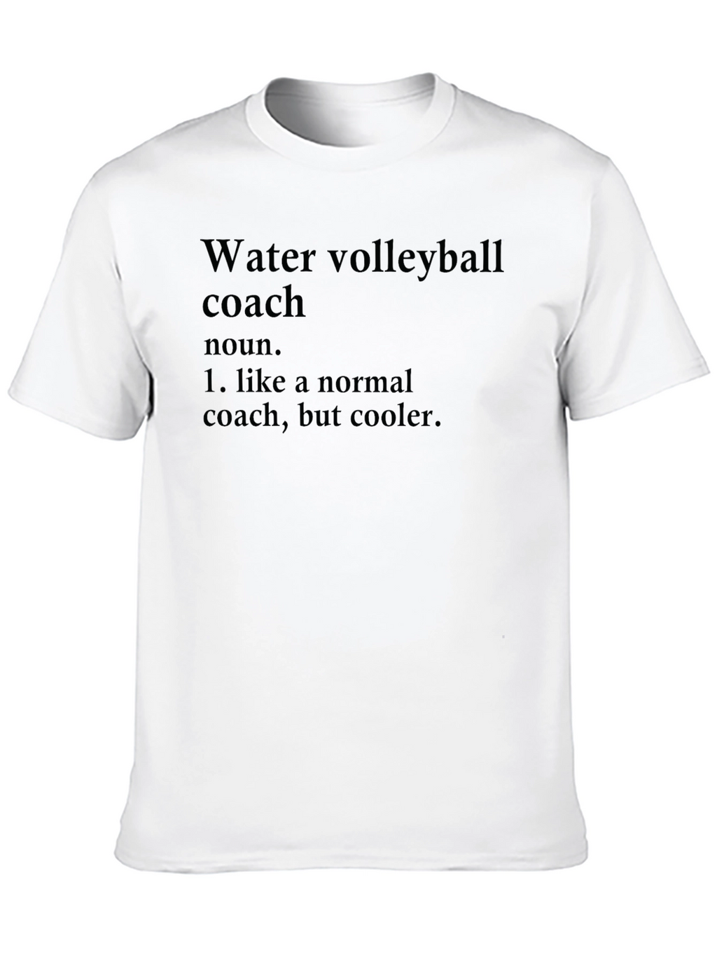 Water Volleyball Coach Definition T-Shirt