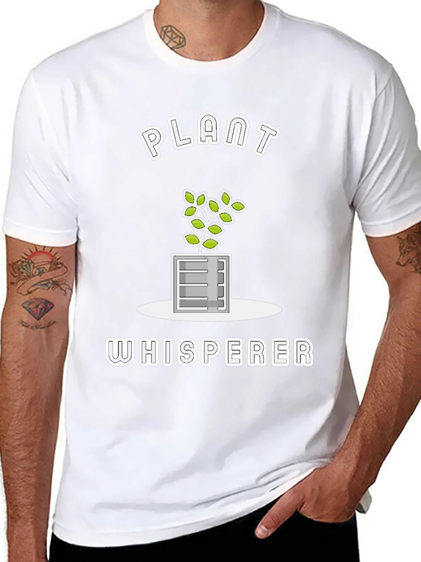 Plant Whisperer Graphic Tee - Gardeners Delight