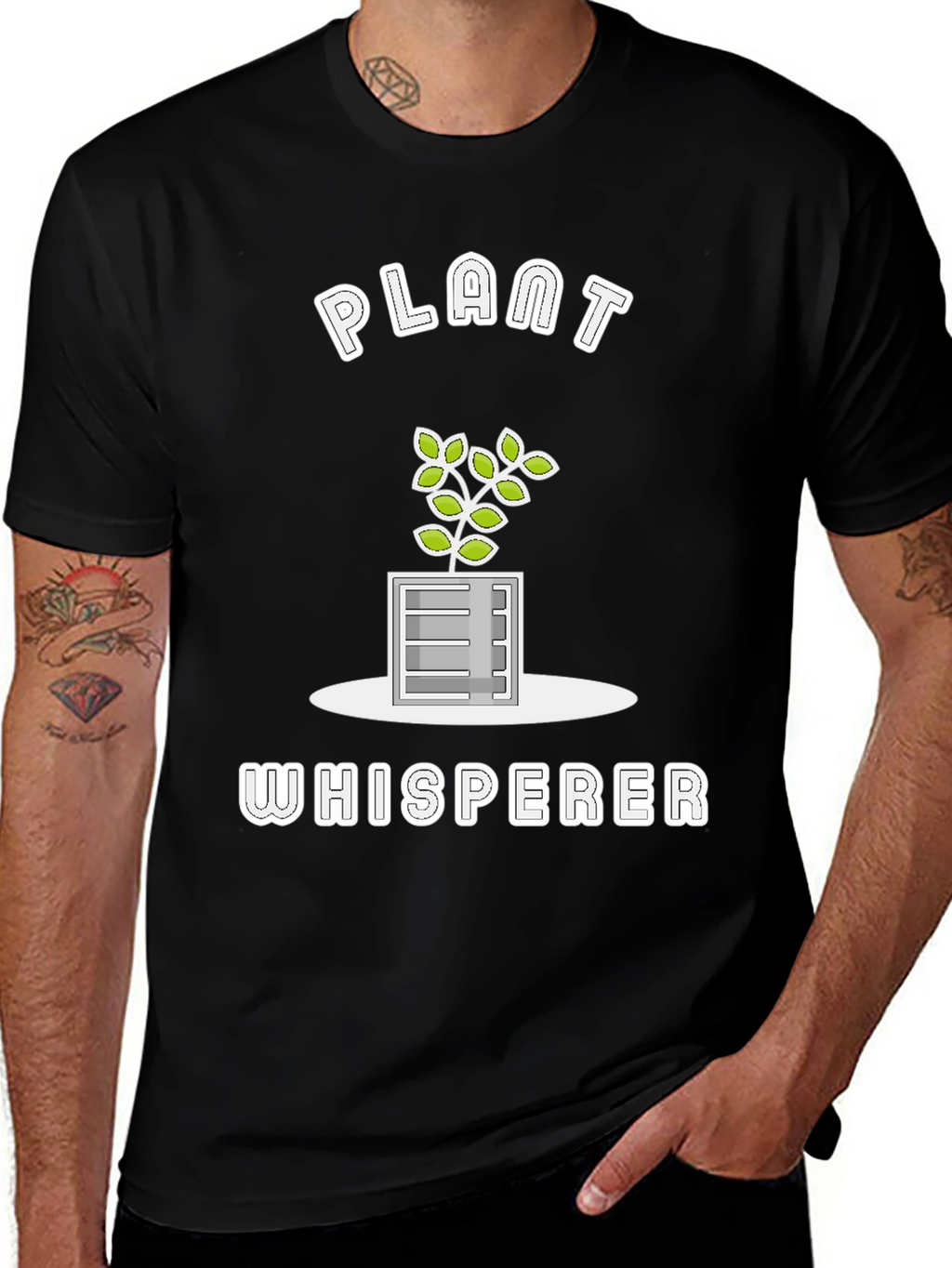 Plant Whisperer Graphic Tee - Gardeners Delight
