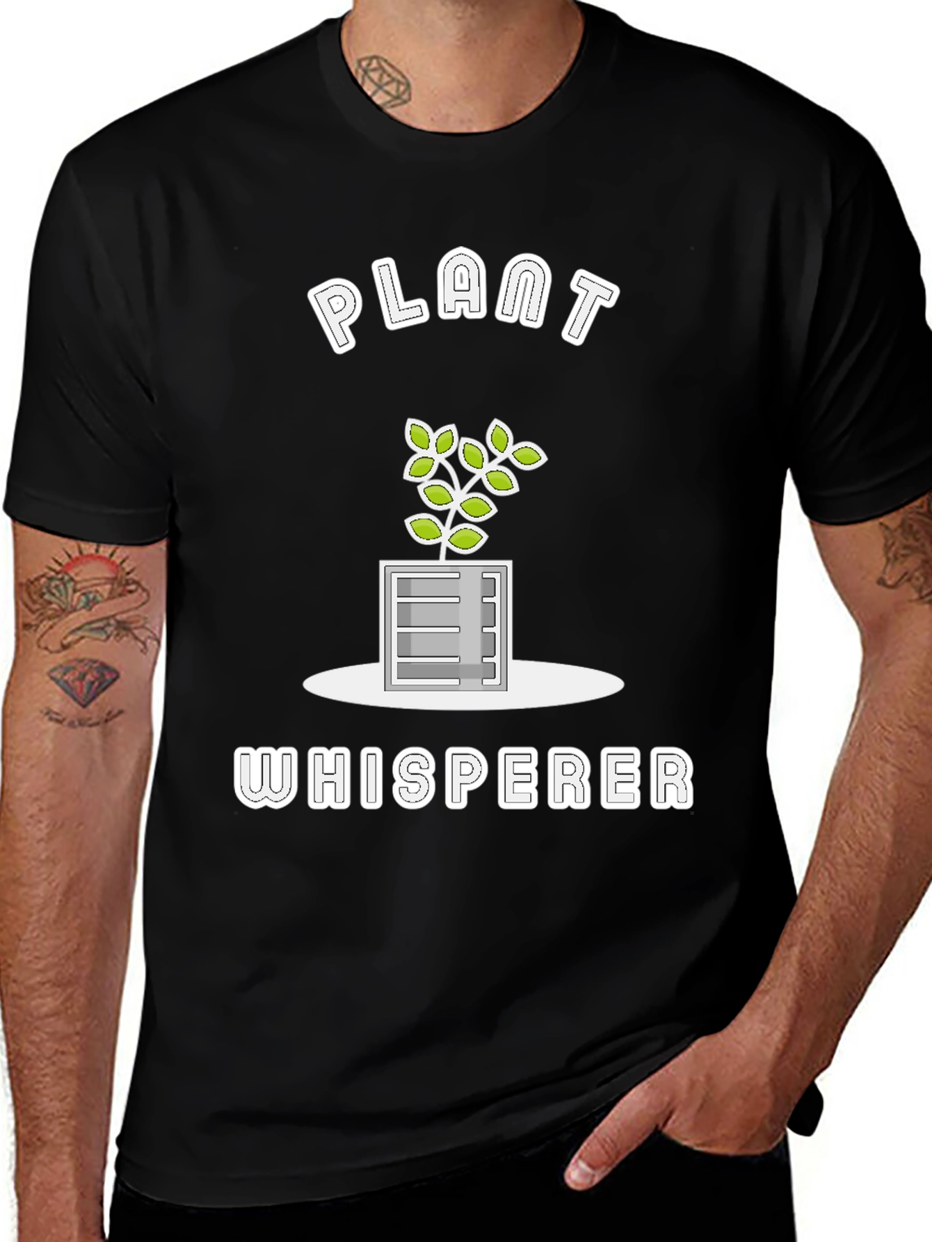 Plant Whisperer Graphic Tee - Gardeners Delight