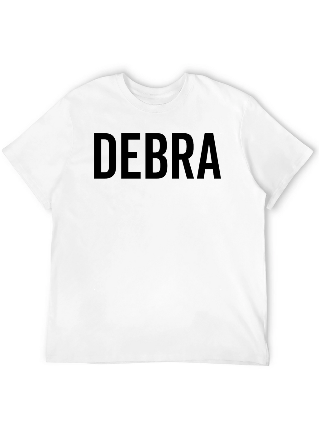 Debra T-Shirt - Black Crew Neck Tee