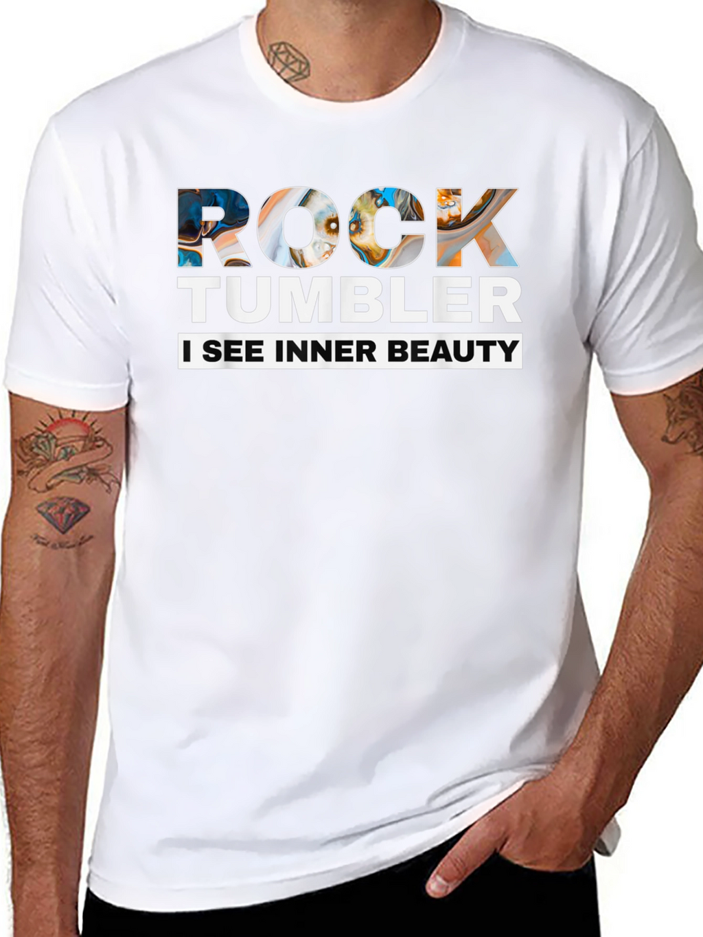 Rock Tumbler Inner Beauty T-Shirt