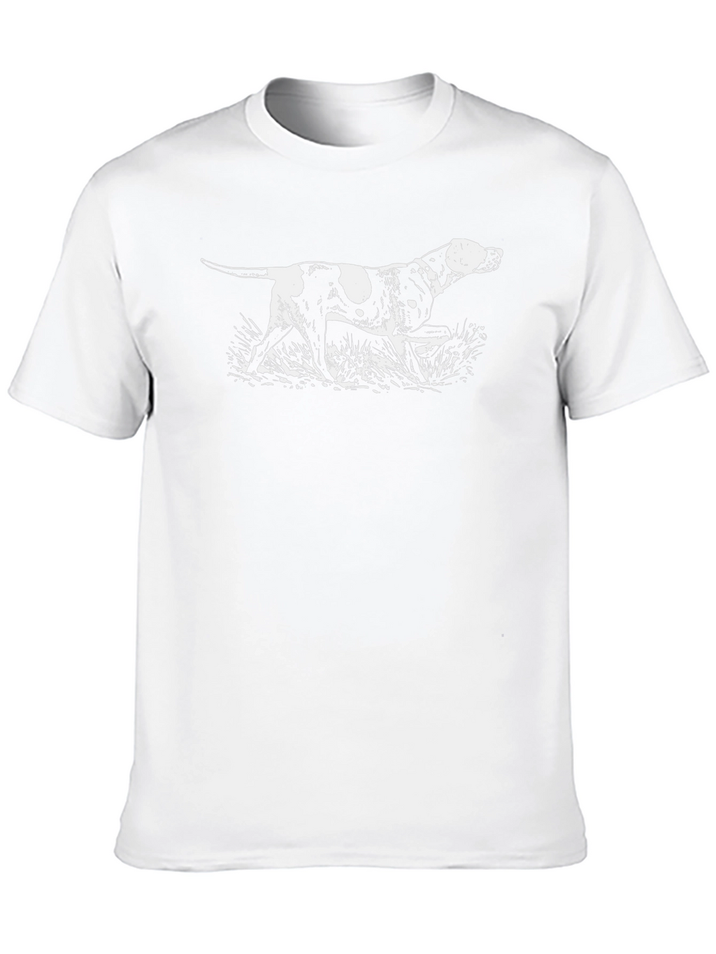 Dog Print Black T-Shirt