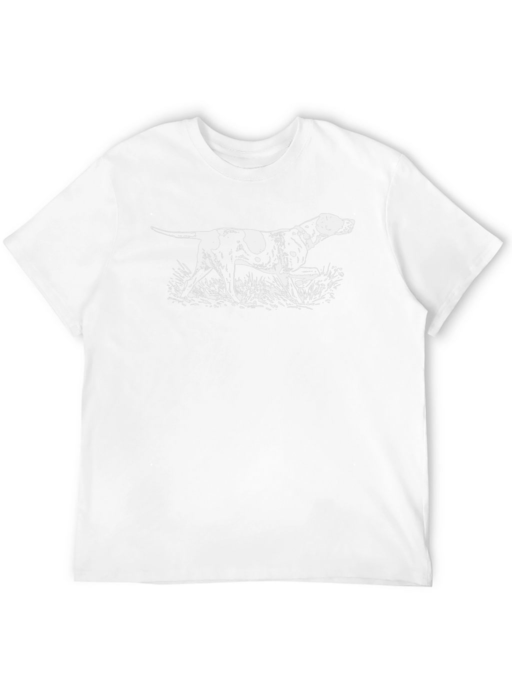 Dog Print Black T-Shirt